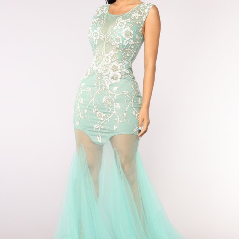 Fashion Nova dress.